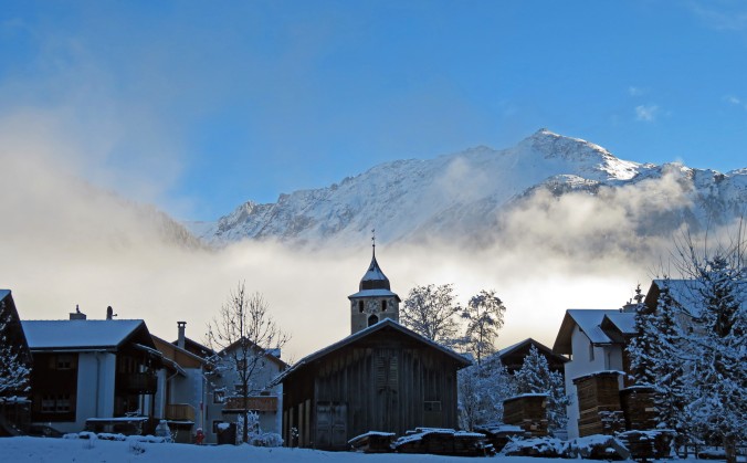 Winterstimmung in Bergün - Bild: Anselm Bußhoff